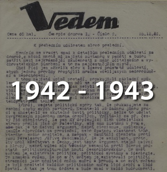 Vedem - 1.ročník
