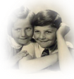 Jiří Brady se sestrou