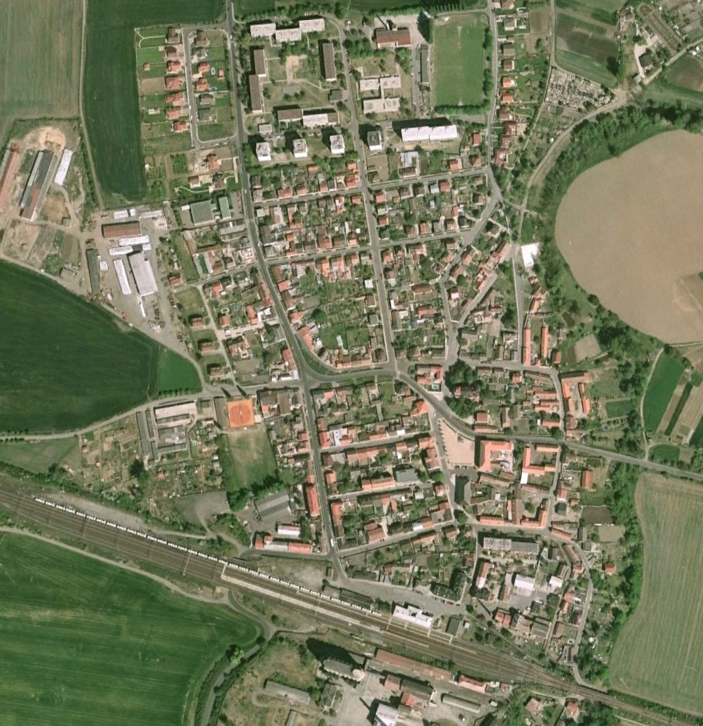 Mapa Bohušovice nad Ohří